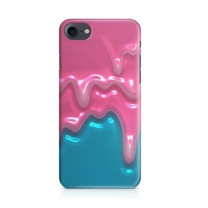 Pink Paint Dripping iPhone 7 Case