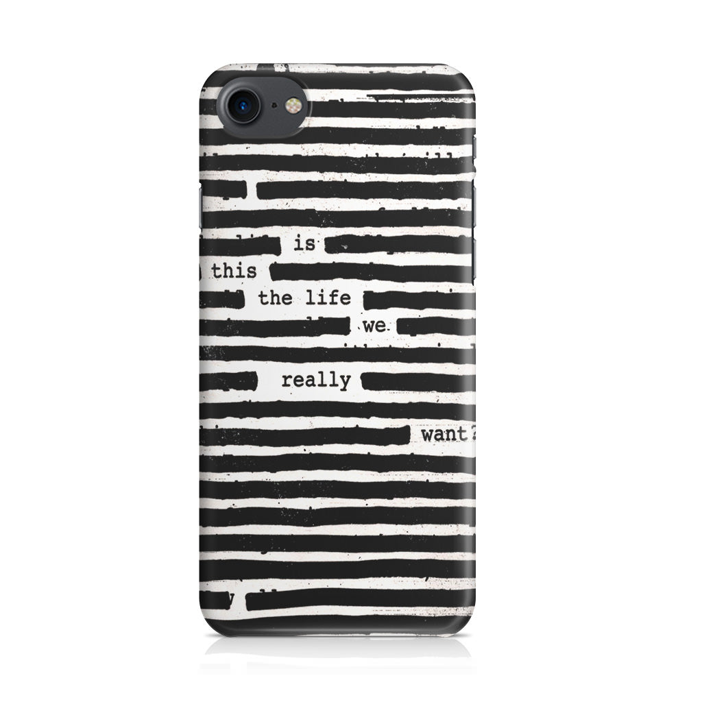 Roger Waters Is This the Life We Really Want iPhone 8 Case