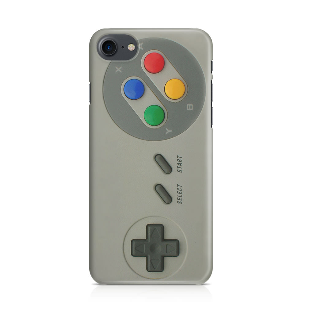 Silver Console Controller iPhone 8 Case