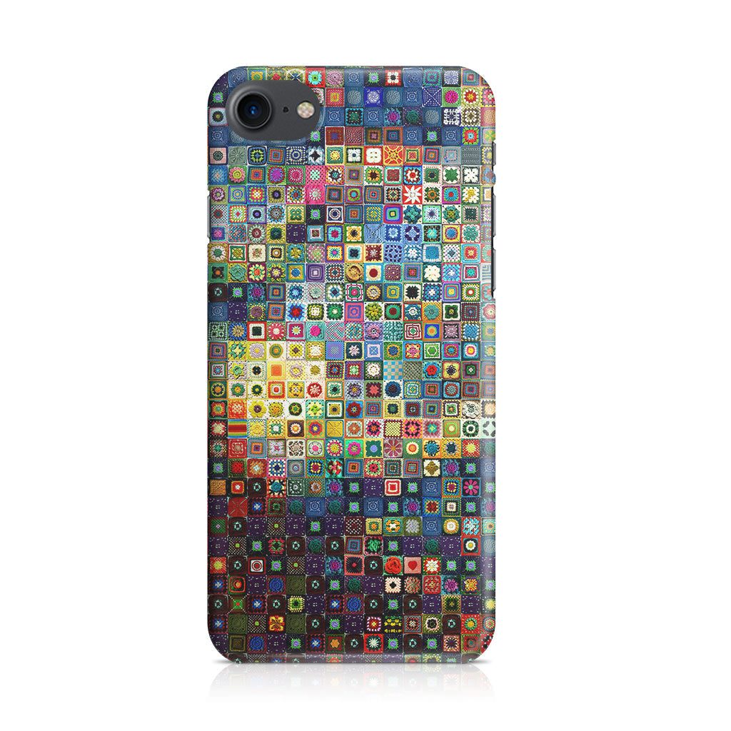 Starry Night Tiles iPhone 8 Case