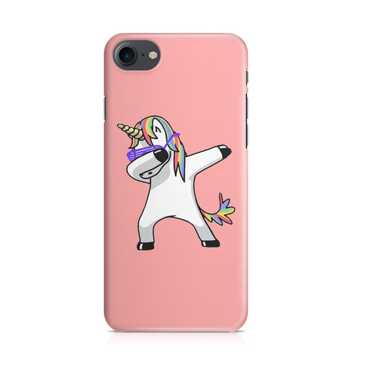 Unicorn Dabbing Pink iPhone 7 Case