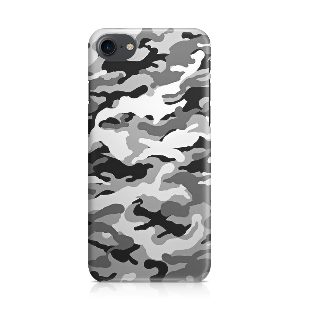 Winter Army Camo iPhone 7 Case