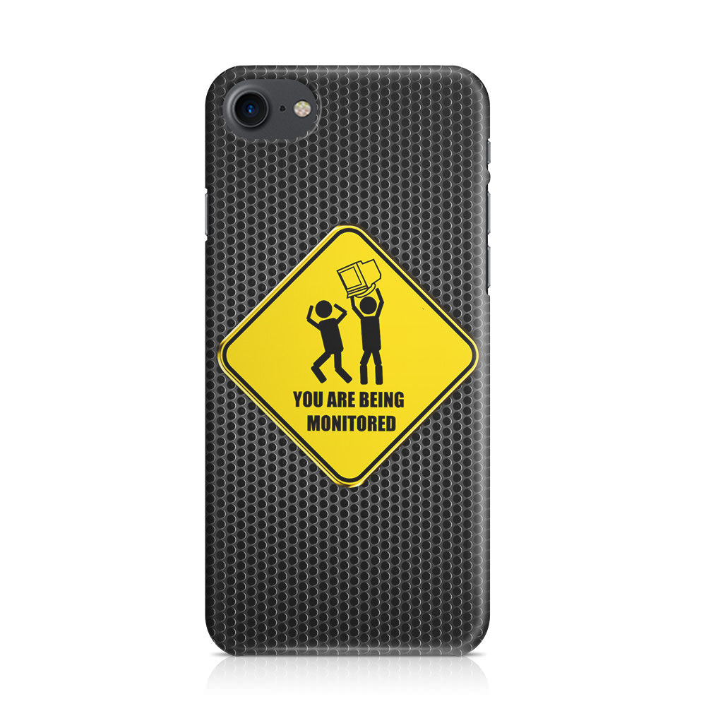 You Are Being Monitored iPhone 8 Case