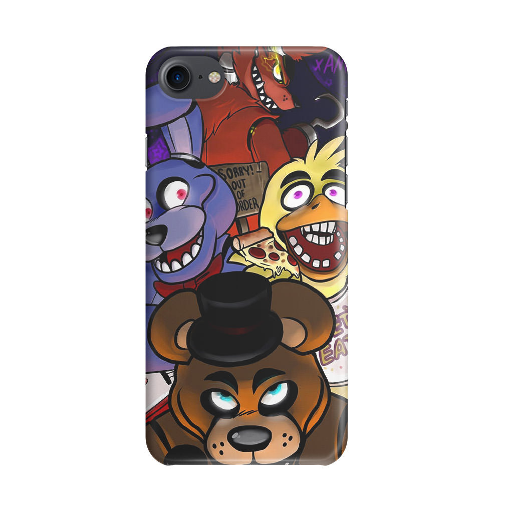 Five Nights at Freddy's Characters iPhone SE 3rd Gen 2022 Case