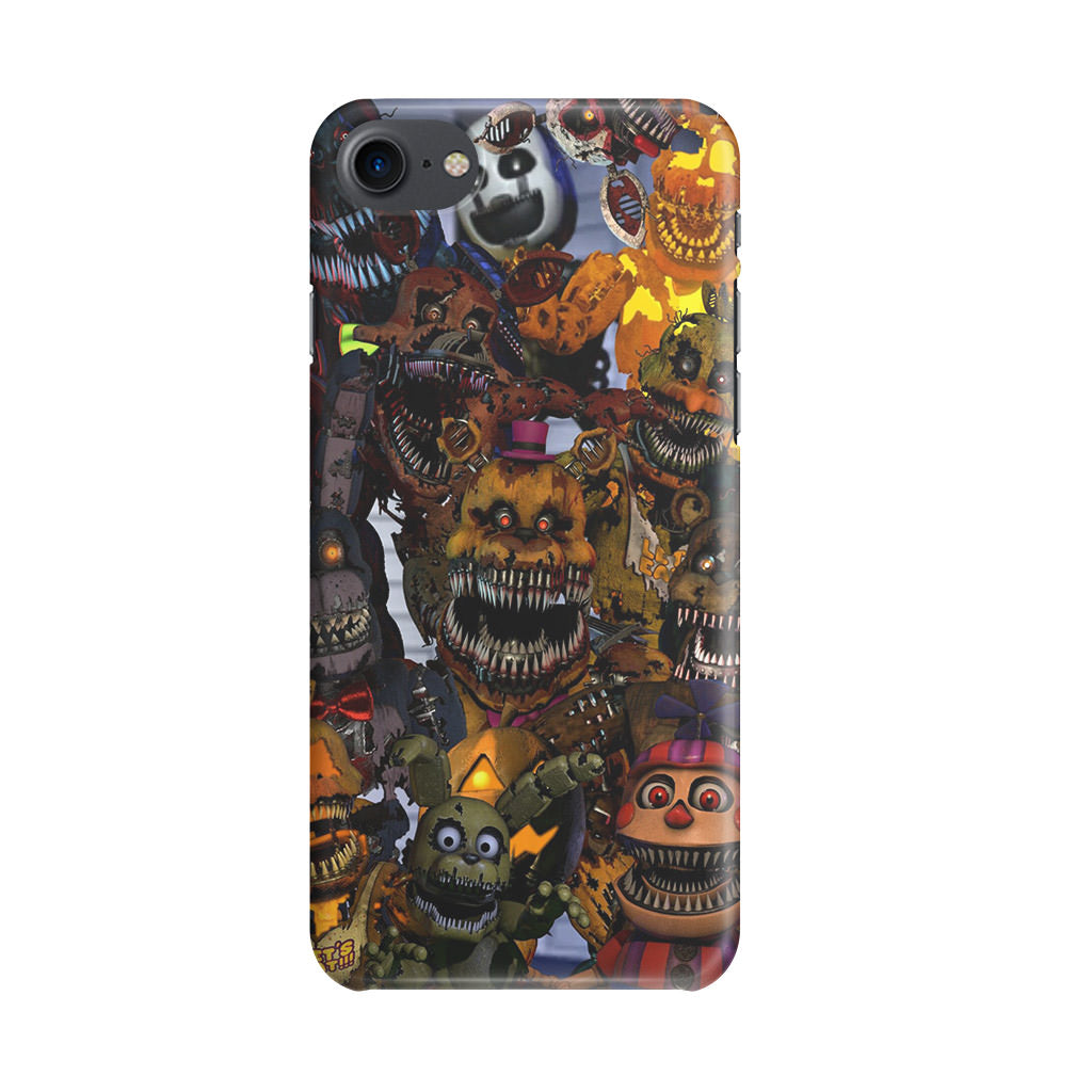 Five Nights at Freddy's Scary Characters iPhone SE 3rd Gen 2022 Case