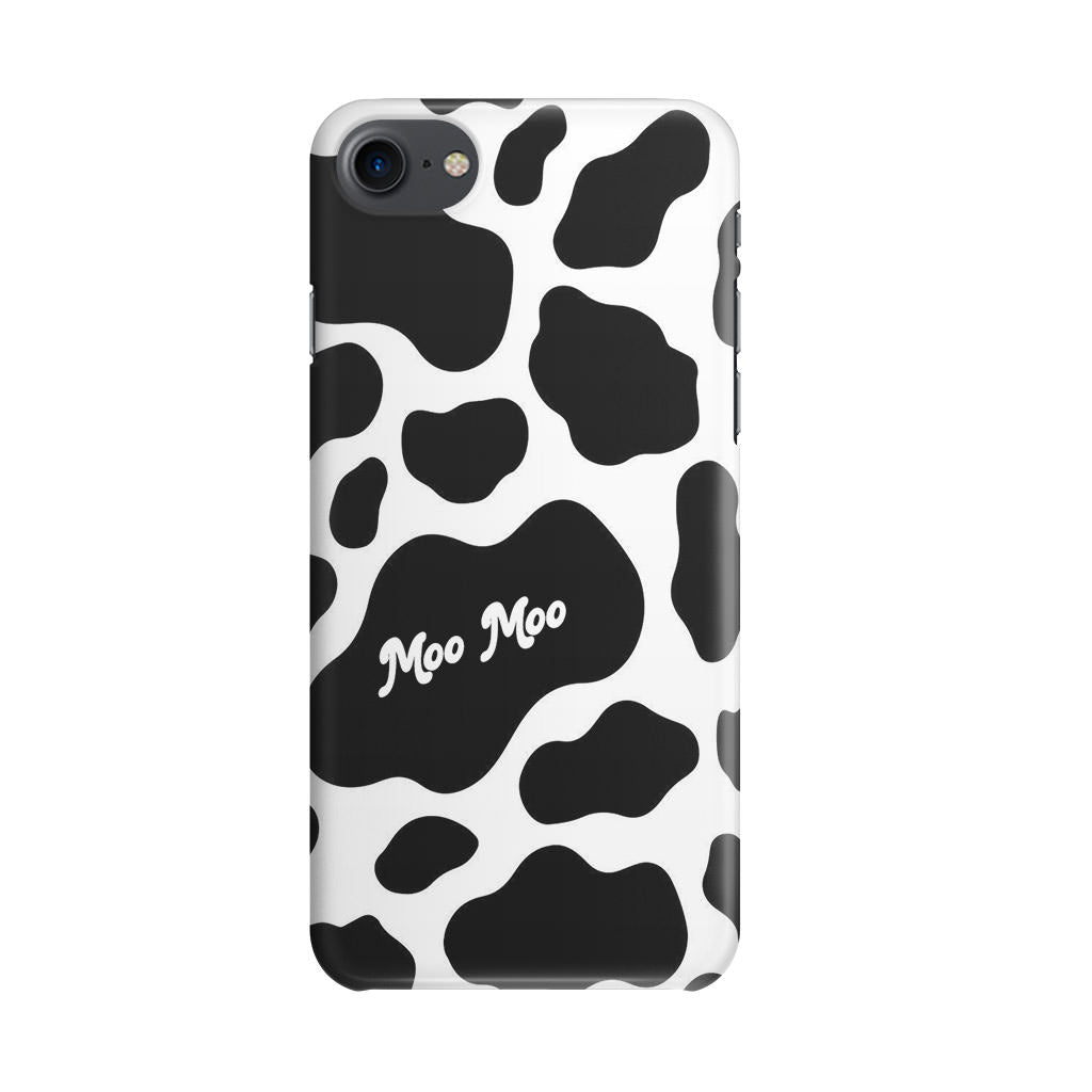 Moo Moo Pattern iPhone SE 3rd Gen 2022 Case