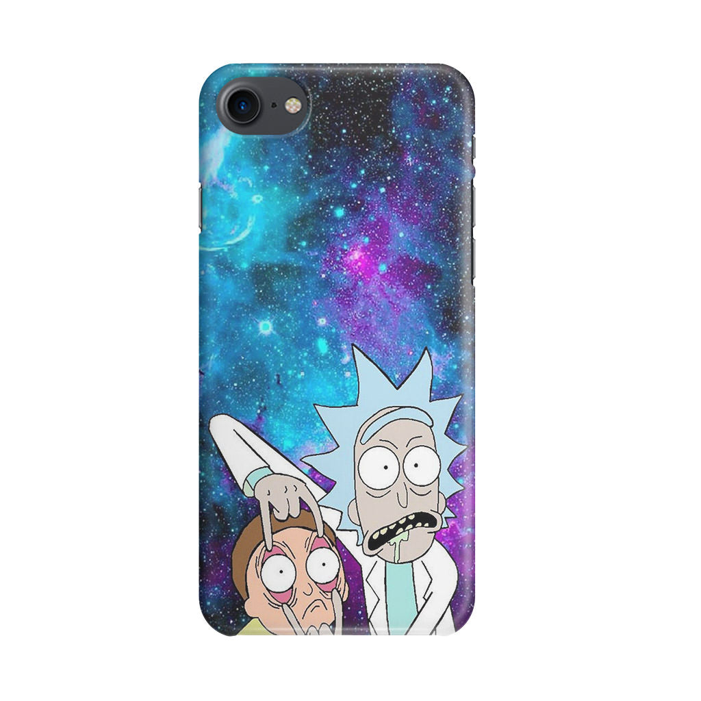 Rick And Morty Open Your Eyes iPhone 8 Case