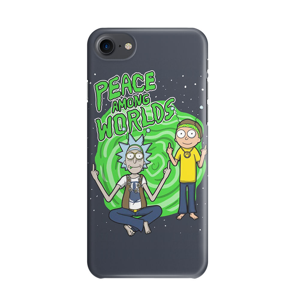 Rick And Morty Peace Among Worlds iPhone SE 3rd Gen 2022 Case