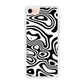 Abstract Black and White Background iPhone 7 Case