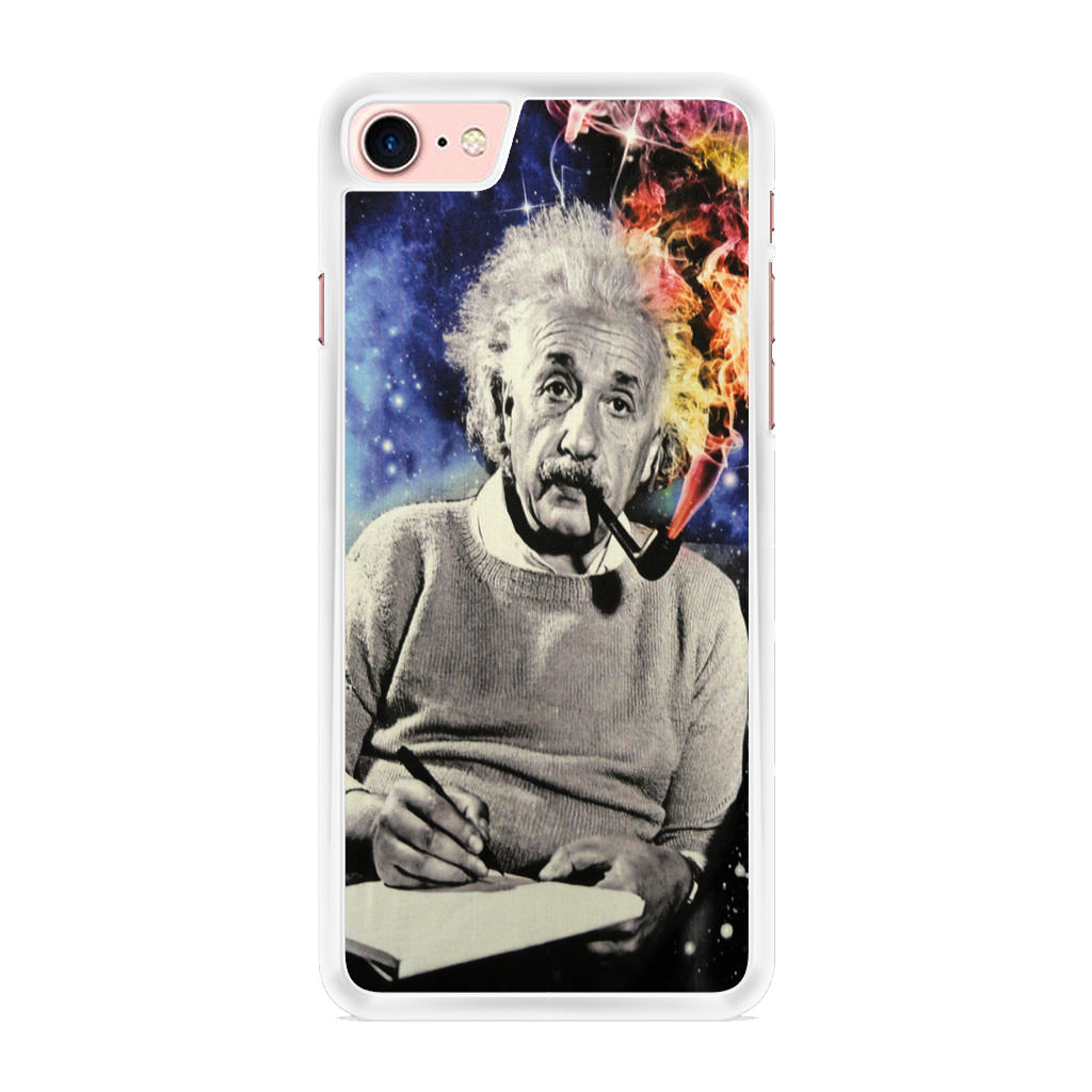 Albert Einstein Smoking iPhone 7 Case