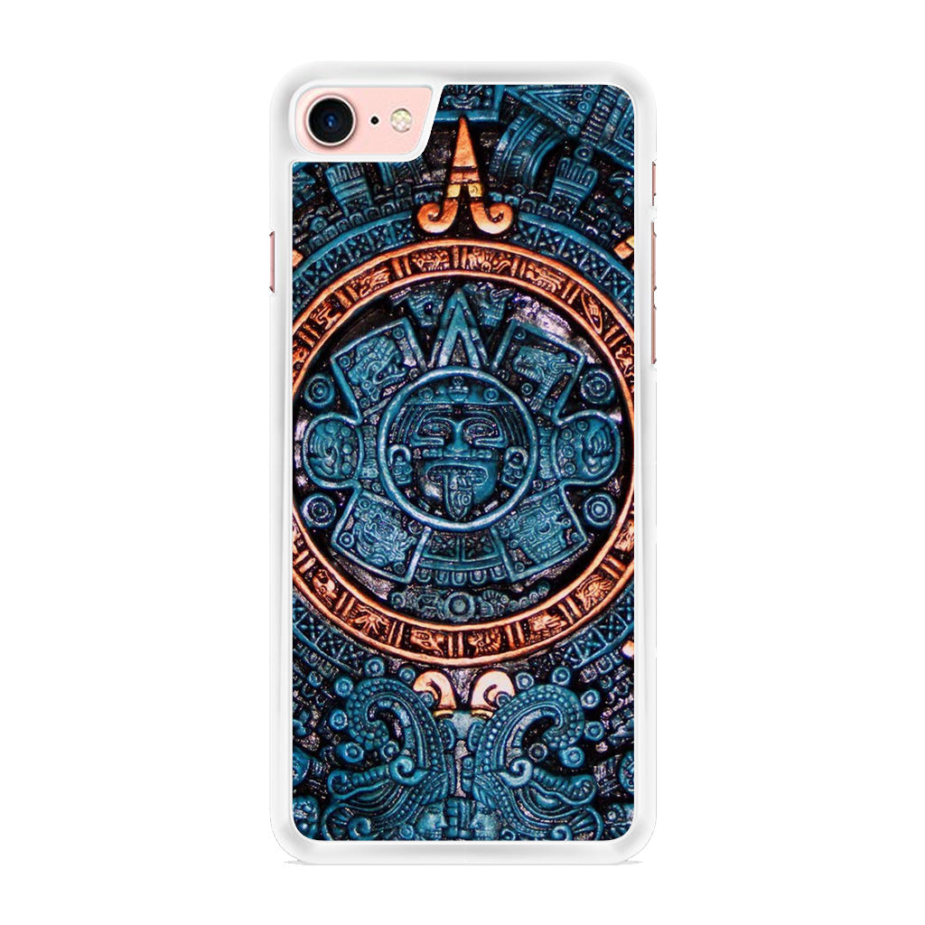 Aztec Calendar iPhone 8 Case