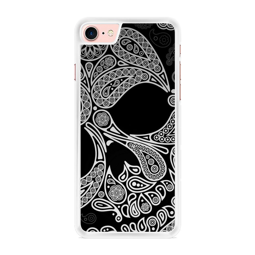 Black Skull iPhone 7 Case