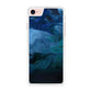 Blue Abstract Art iPhone 8 Case