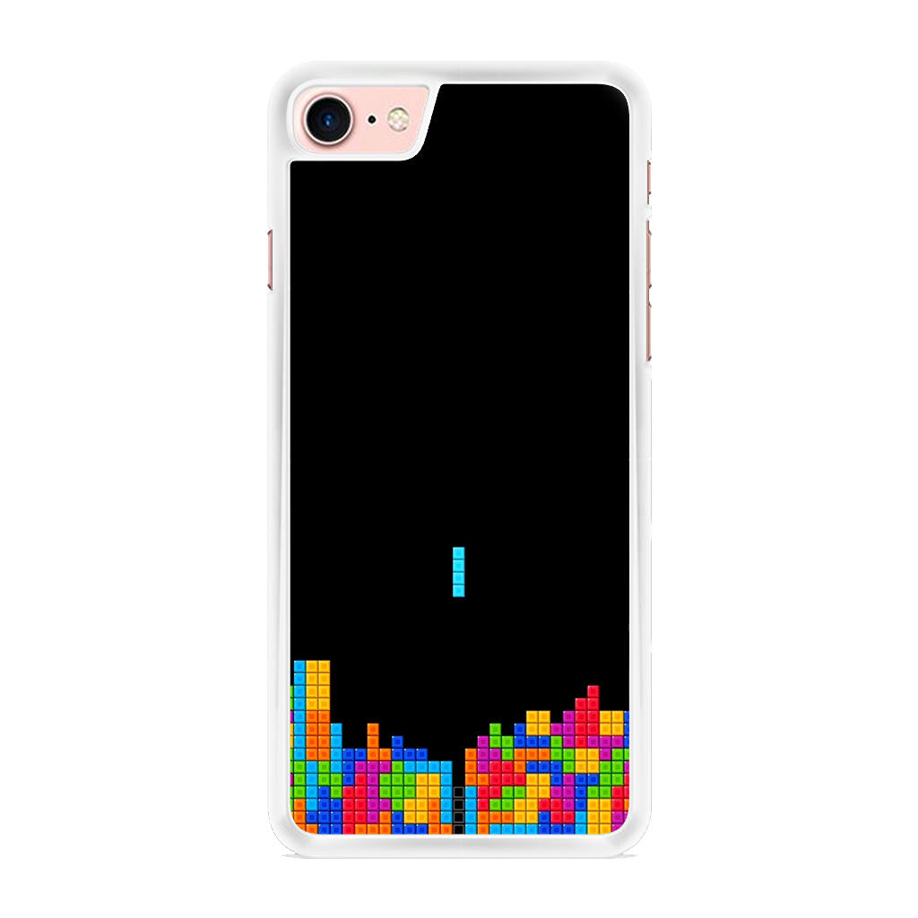 Classic Video Game Tetris iPhone 8 Case