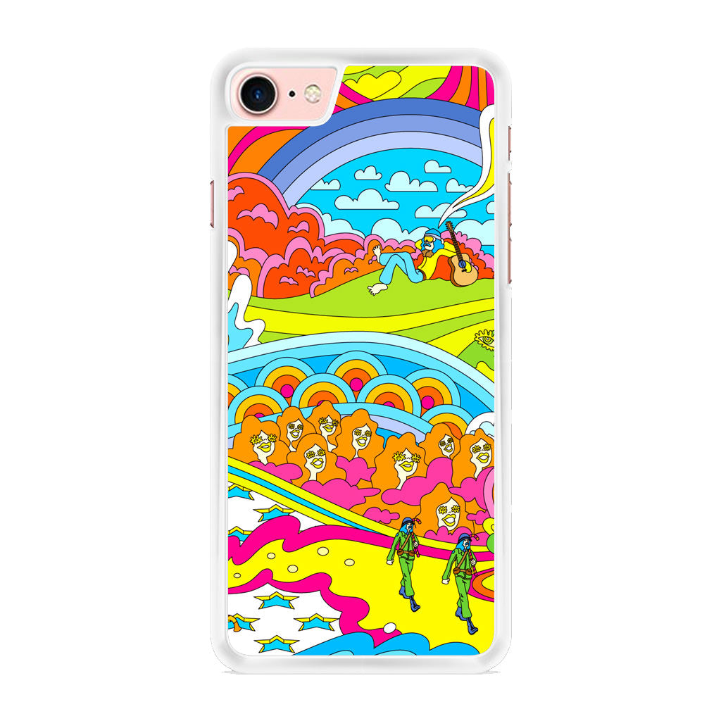 Colorful Doodle iPhone 7 Case