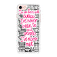 John Green Quotes I'm in Love With Cities iPhone 8 Case