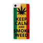 Keep Calm And Smoke Weed iPhone 8 Case