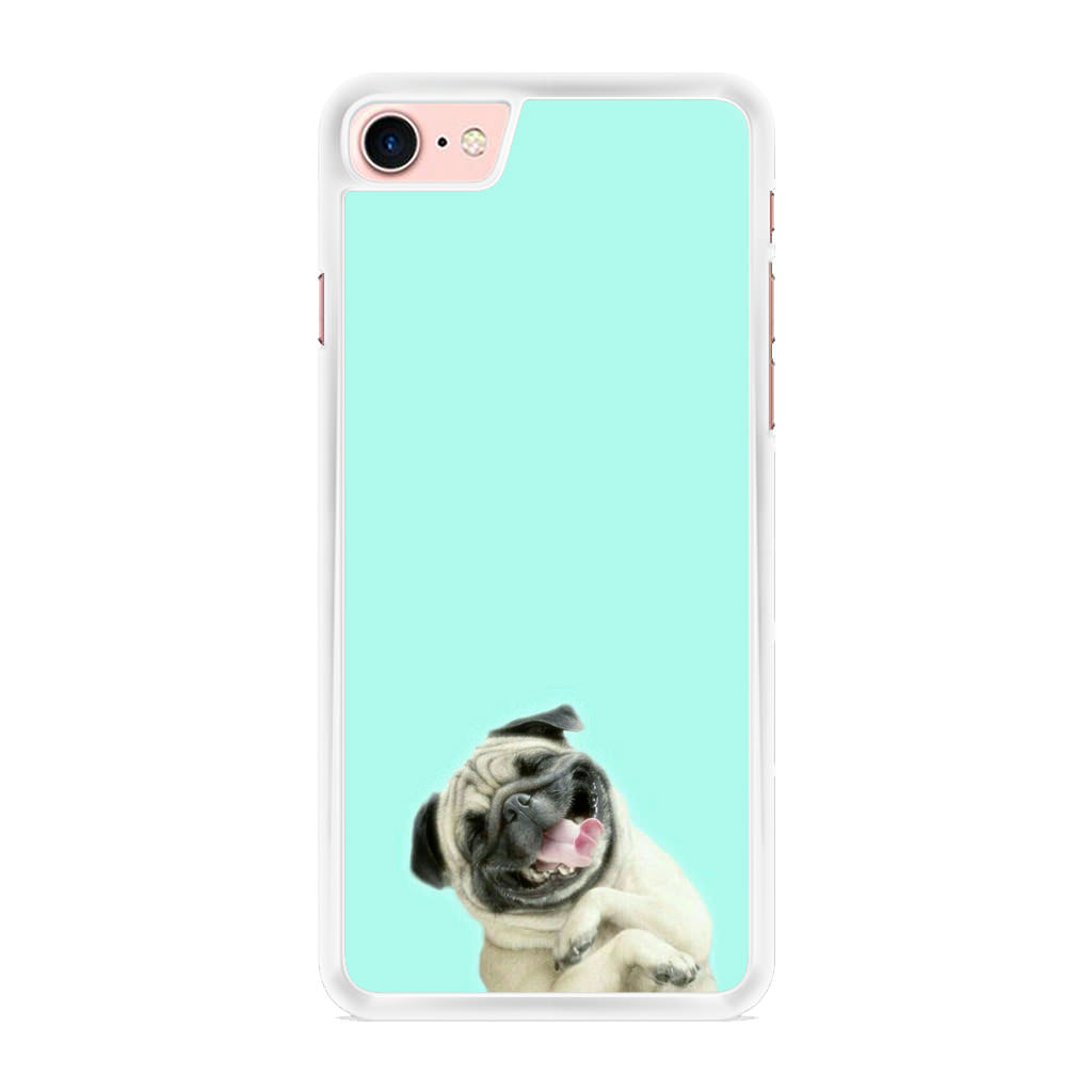 Laughing Pug iPhone 7 Case