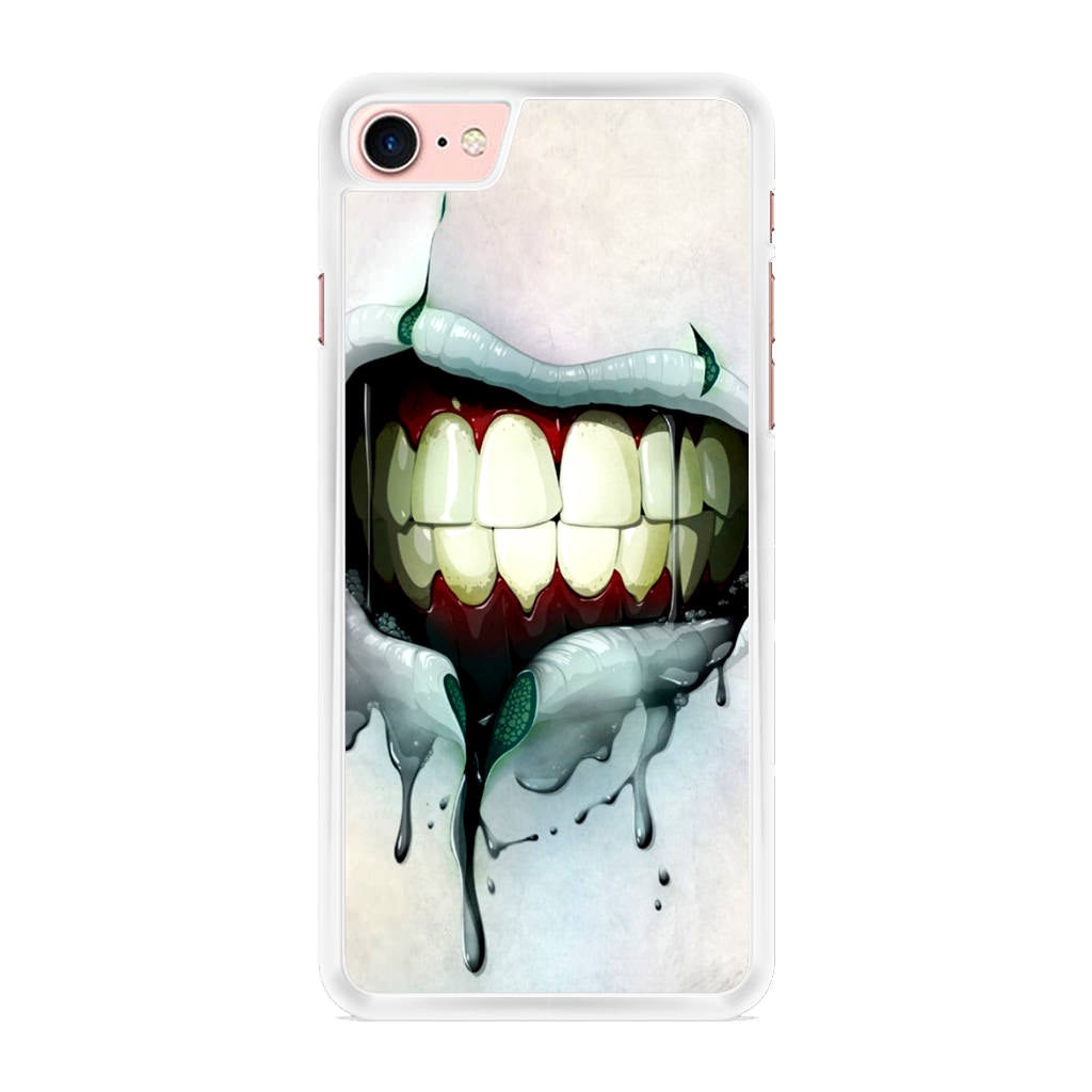 Lips Mouth Teeth iPhone 8 Case