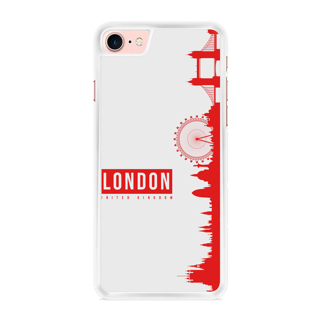 London Vector iPhone 8 Case