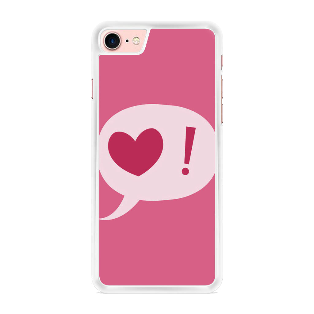 Love Pink iPhone 8 Case