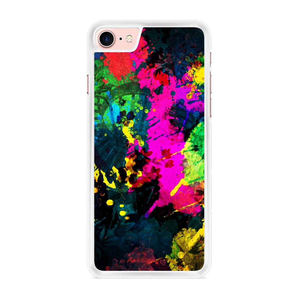 Mixture Colorful Paint iPhone 8 Case