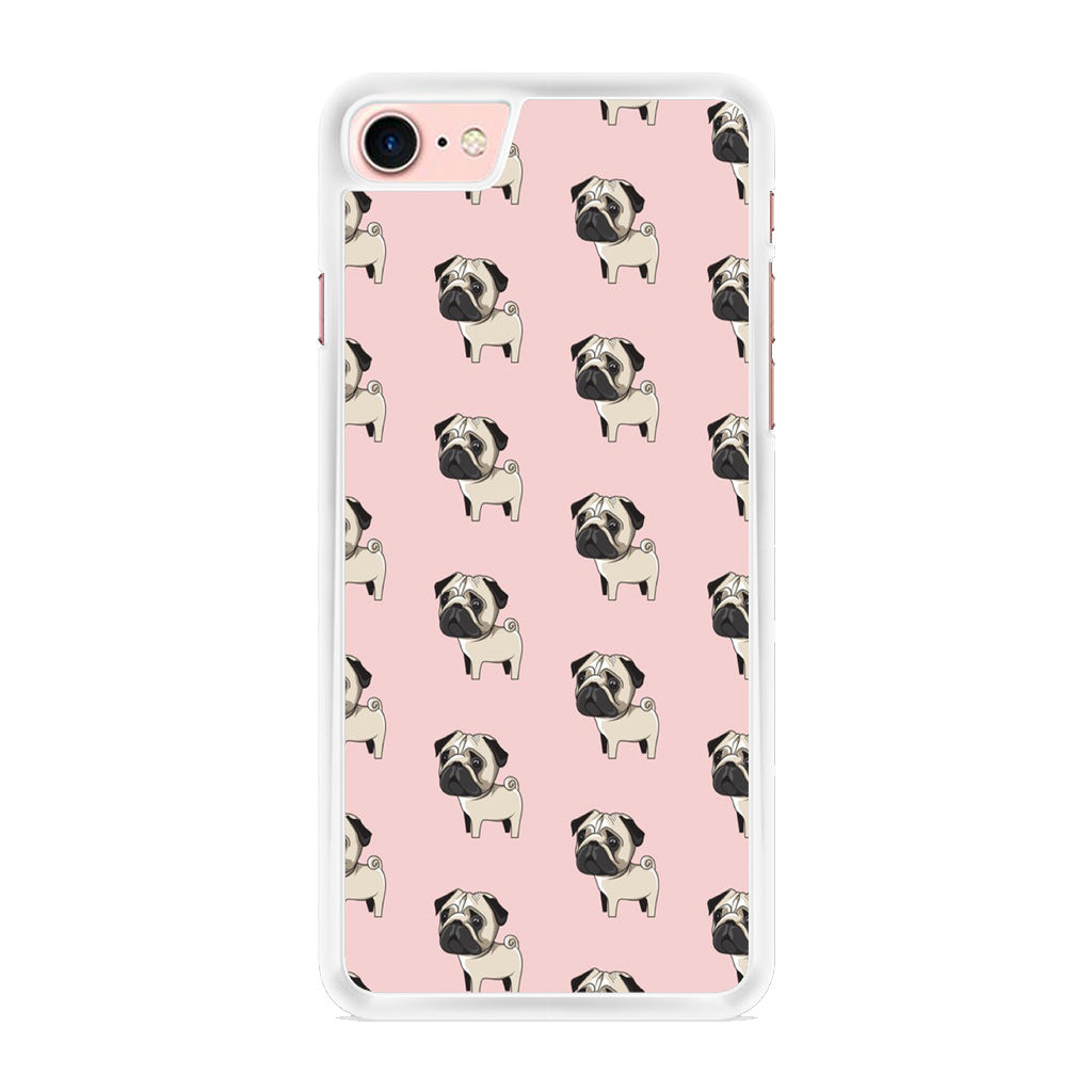 Pugs Pattern iPhone 7 Case