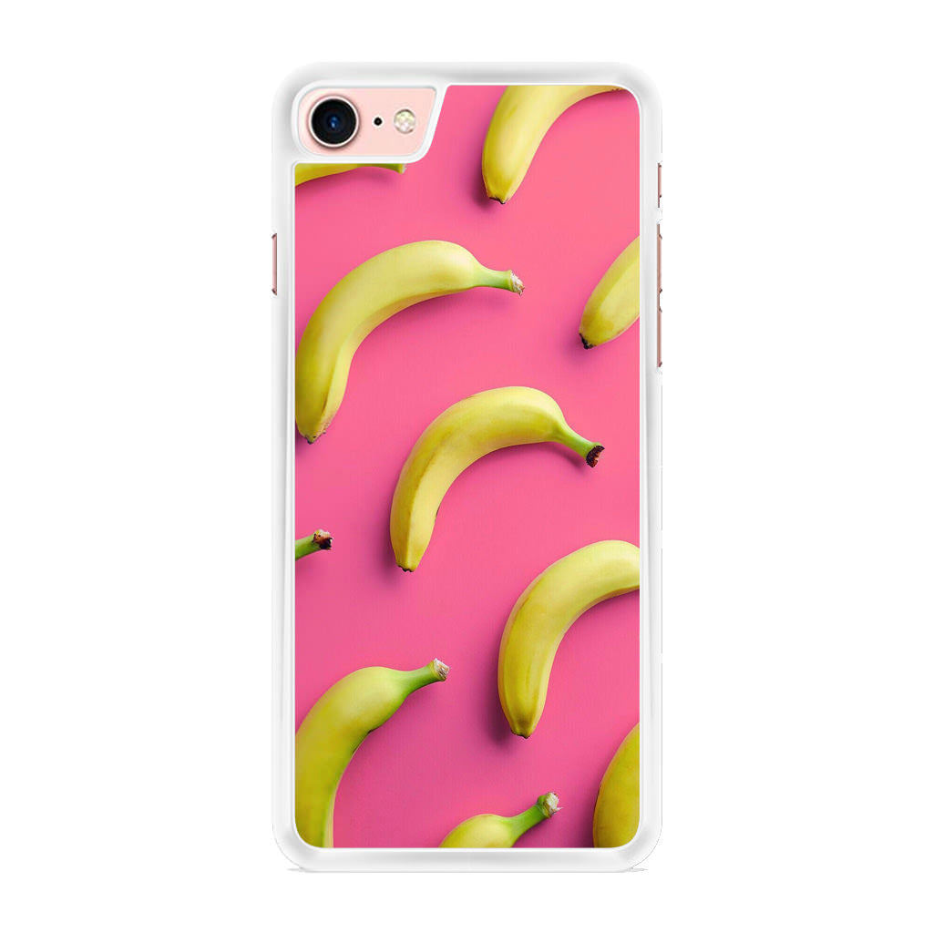 Real Bananas Fruit Pattern iPhone 7 Case