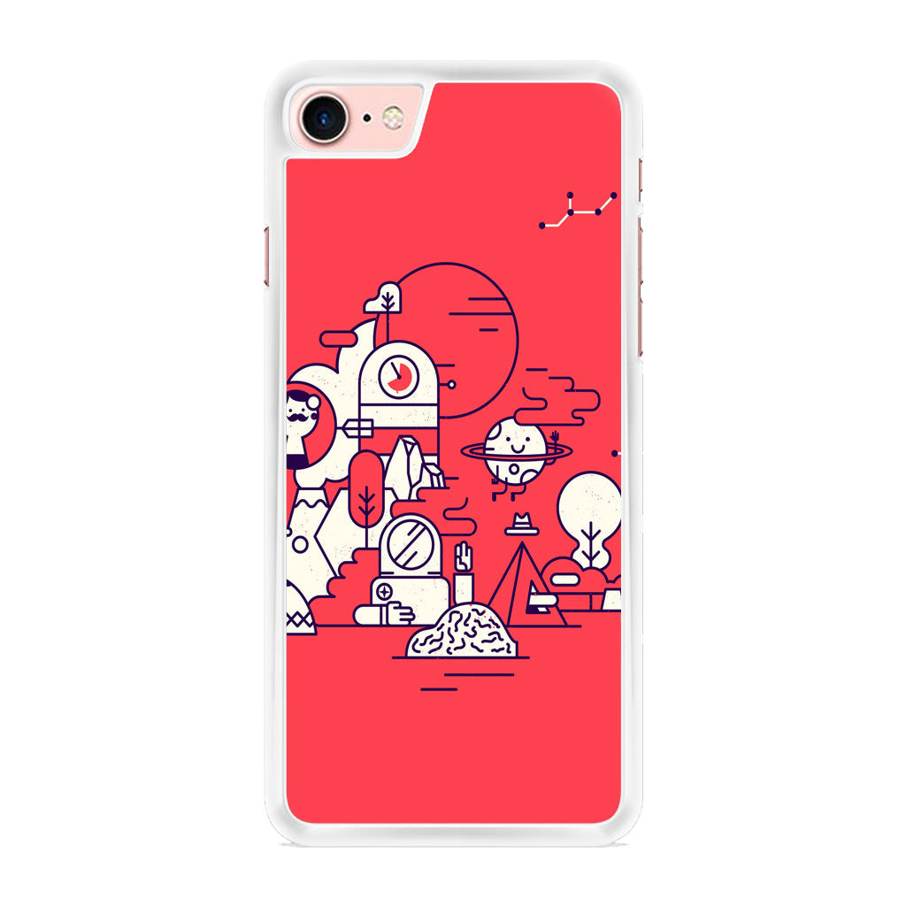 Red Planet iPhone 8 Case