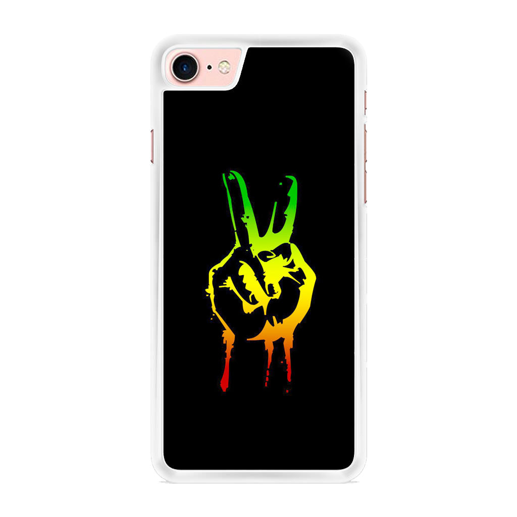 Reggae Peace iPhone 8 Case