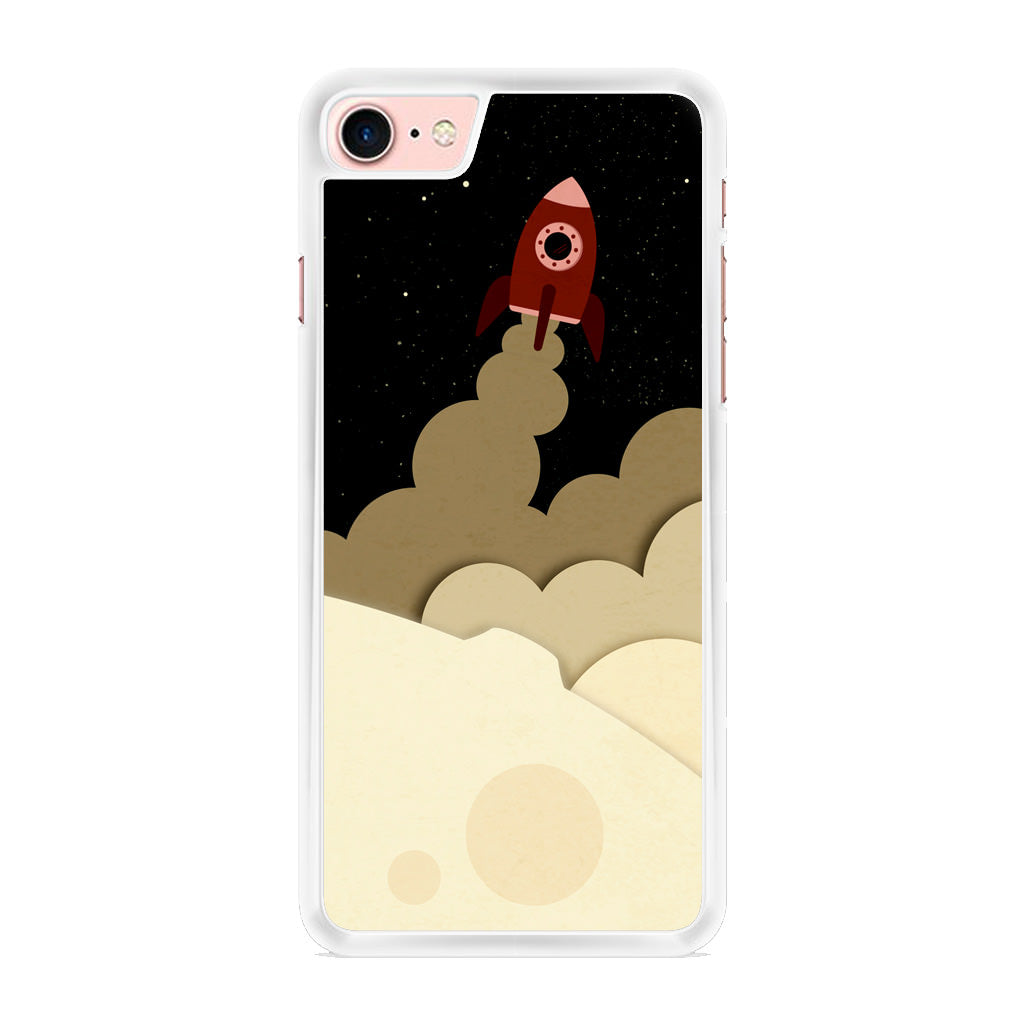 Rocket Ship iPhone 8 Case