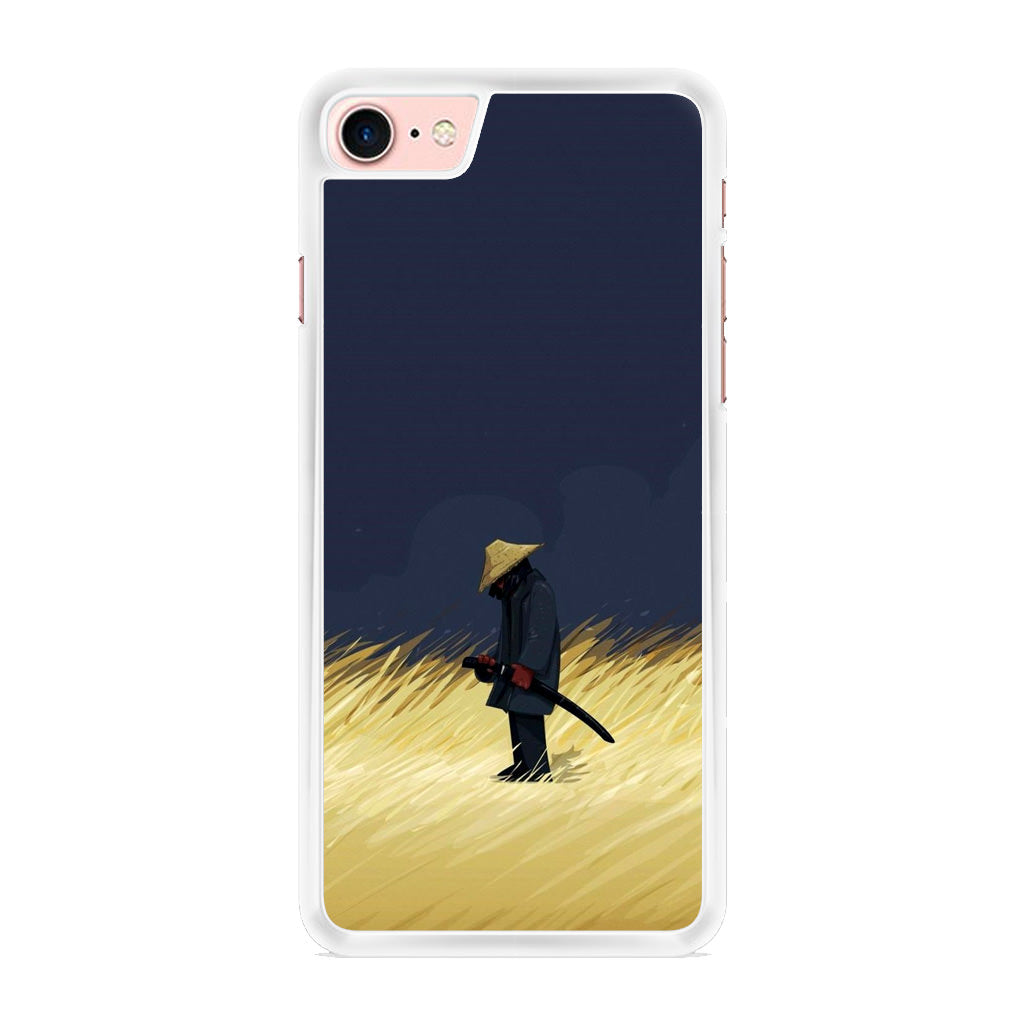 Samurai Minimalist iPhone 8 Case