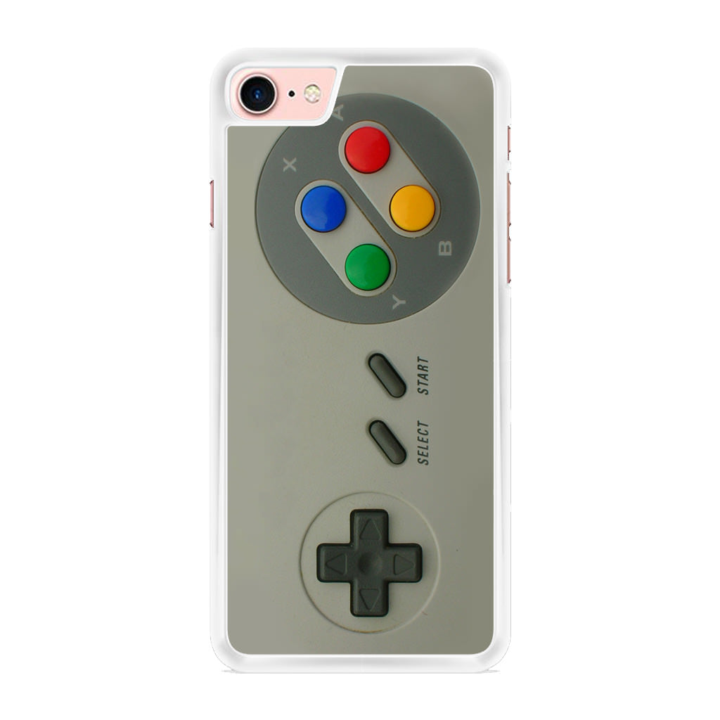 Silver Console Controller iPhone 8 Case