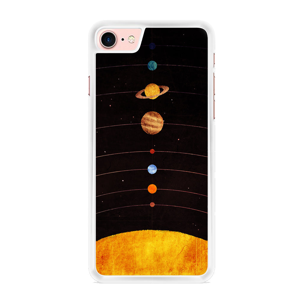 Solar System iPhone 8 Case