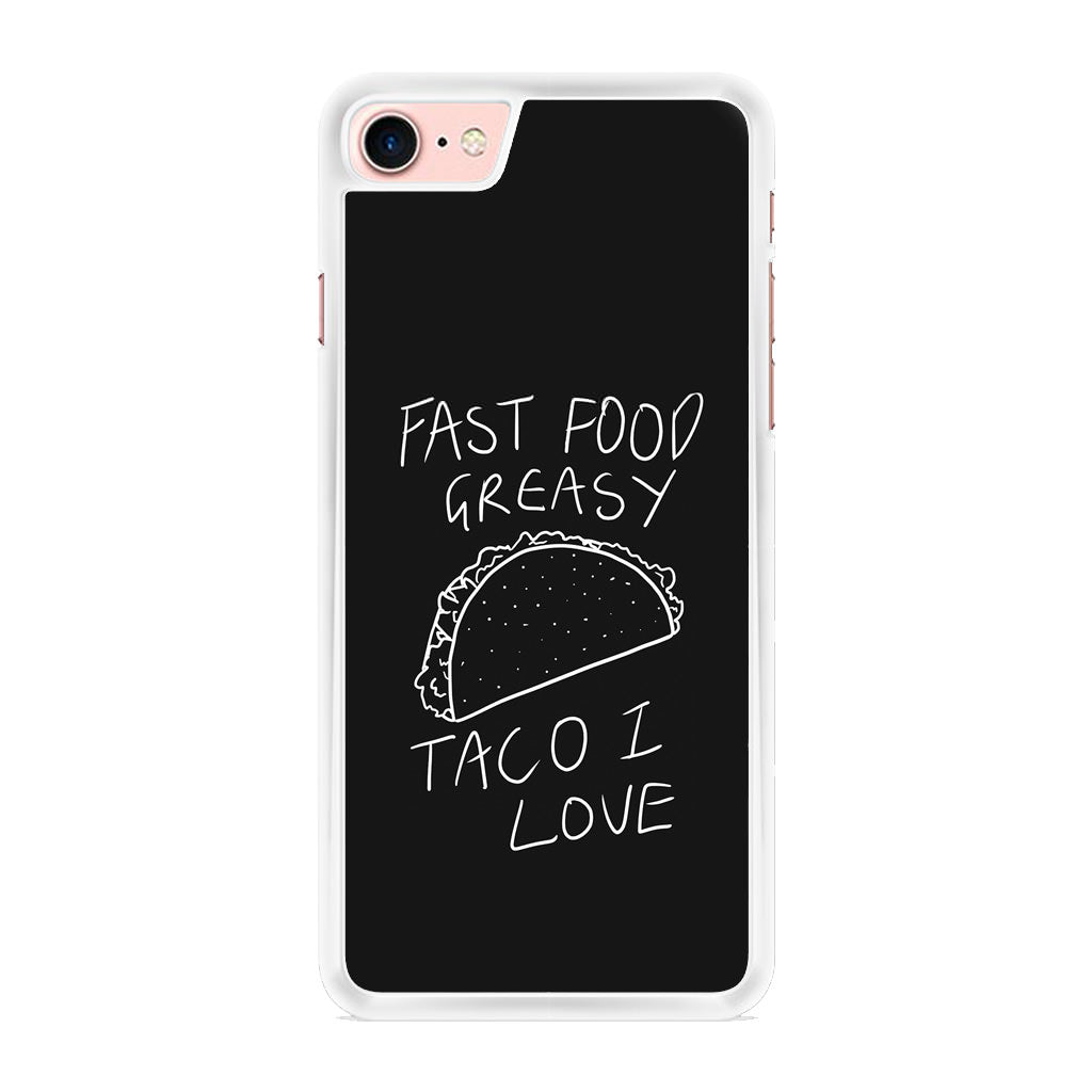 Taco Lover iPhone 8 Case