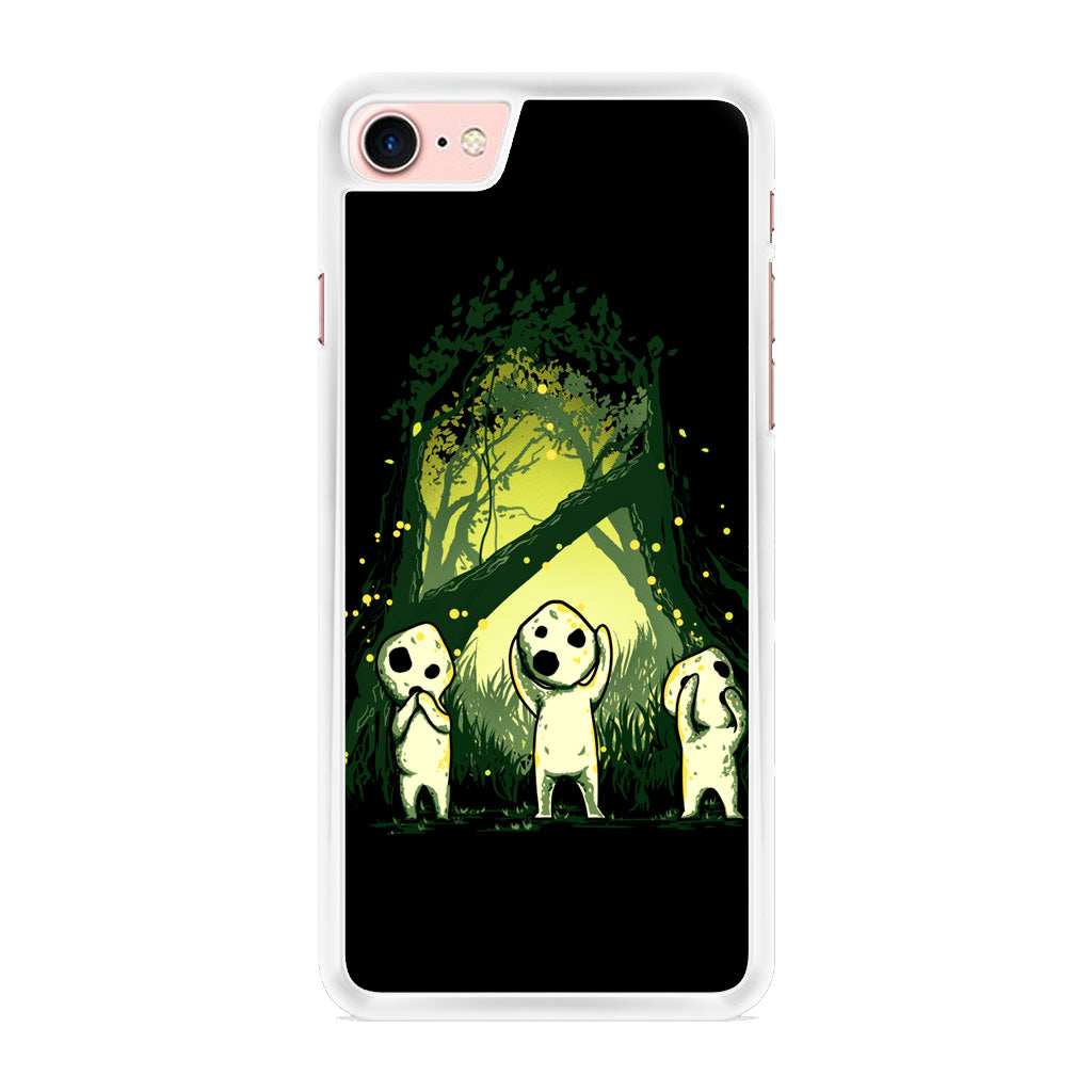 Three Wise Of Kodama iPhone 8 Case