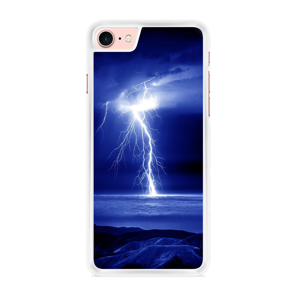 Thunder Over The Sea iPhone 8 Case