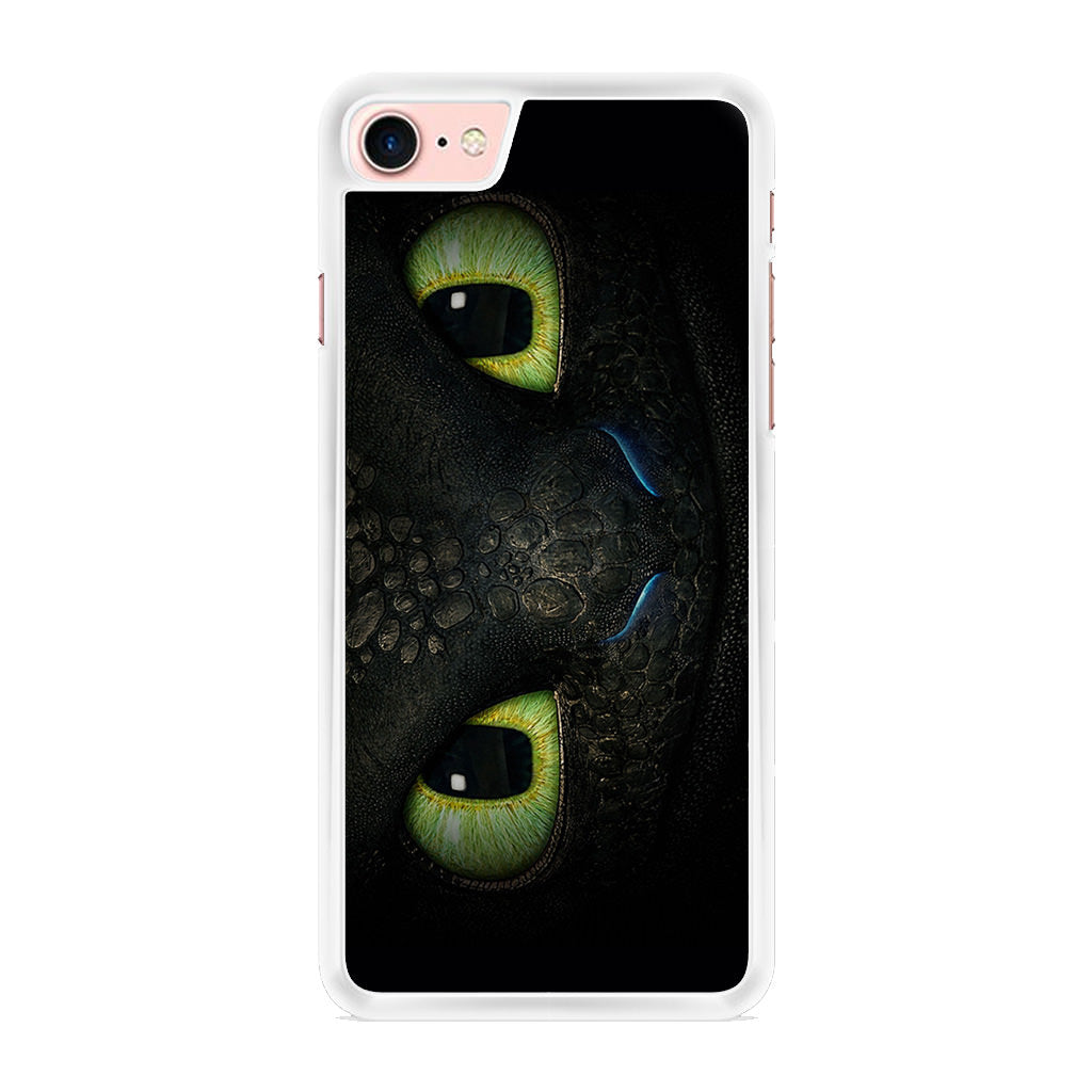 Toothless Dragon Eyes Close Up iPhone 7 Case