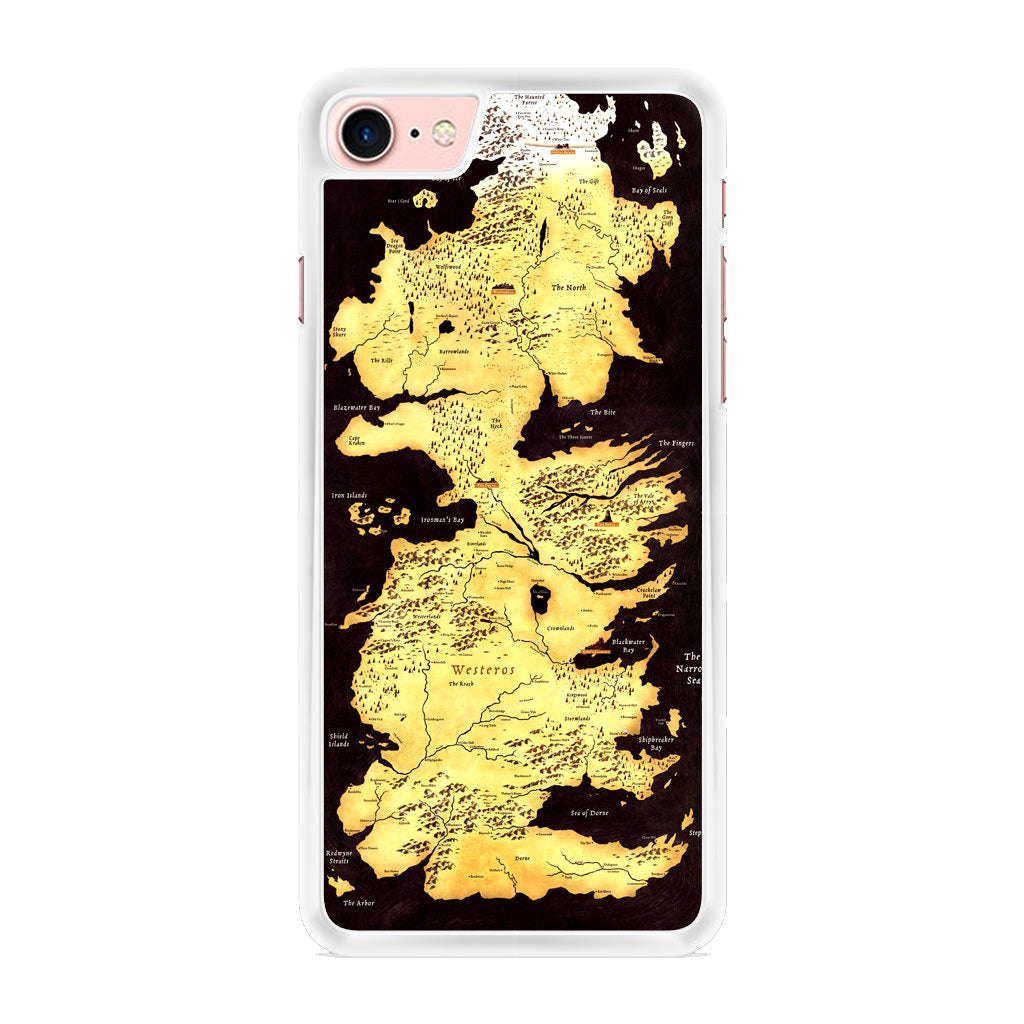 Westeros Map iPhone 8 Case