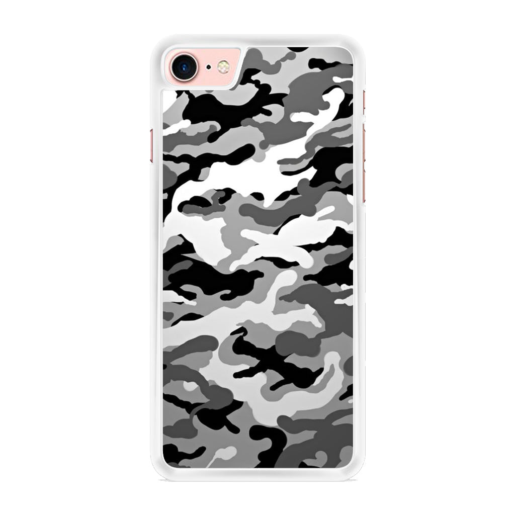 Winter Army Camo iPhone 7 Case