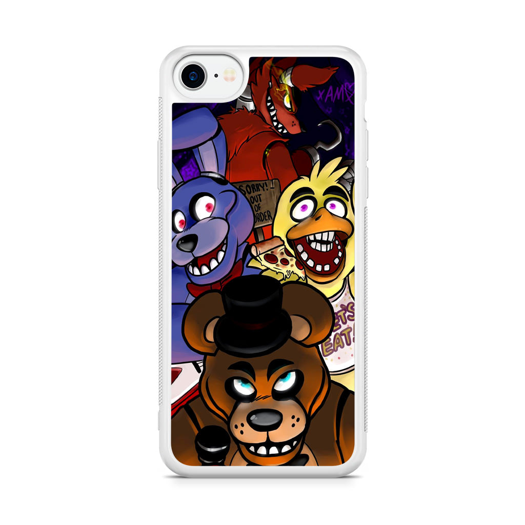 Five Nights at Freddy's Characters iPhone SE 3rd Gen 2022 Case