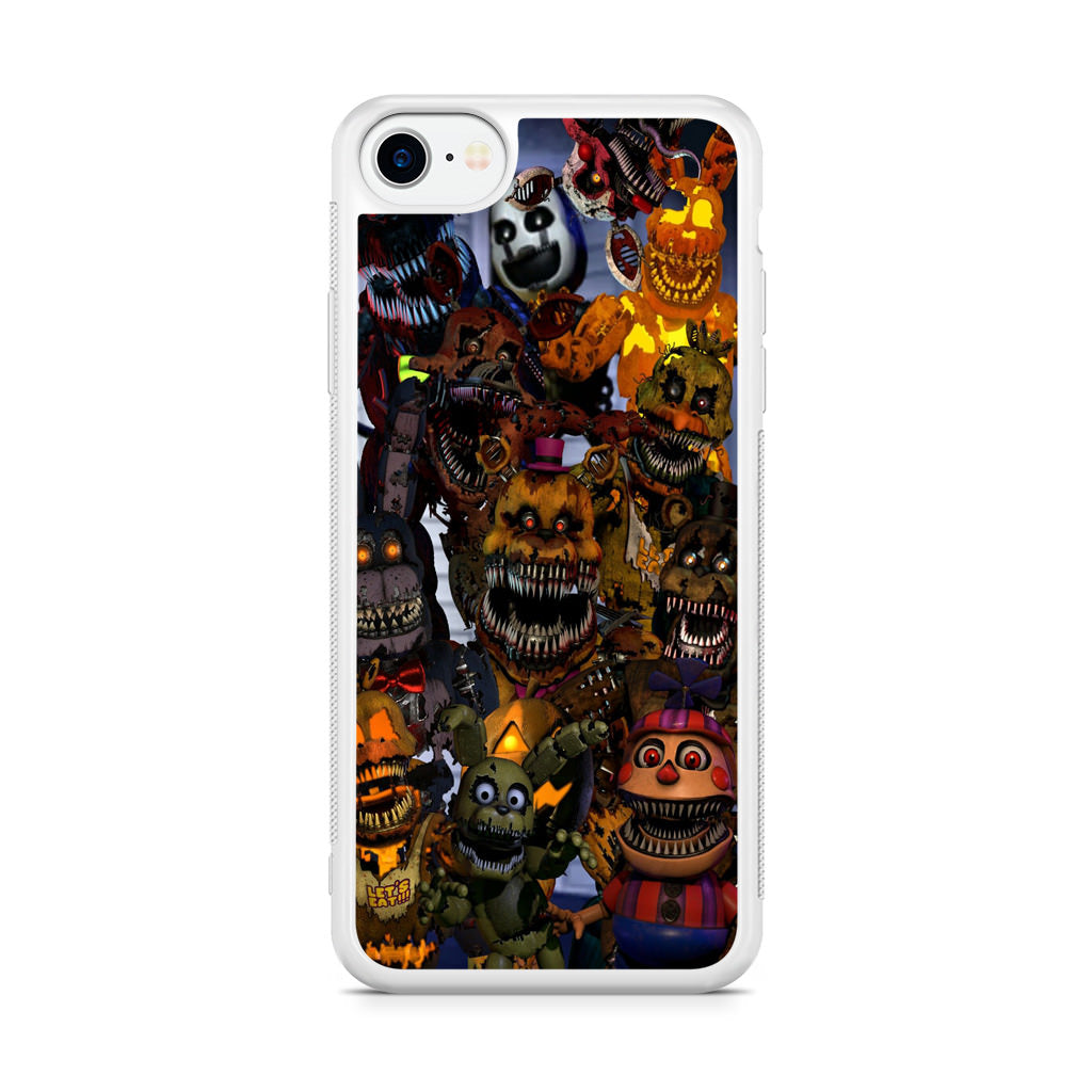 Five Nights at Freddy's Scary Characters iPhone SE 3rd Gen 2022 Case