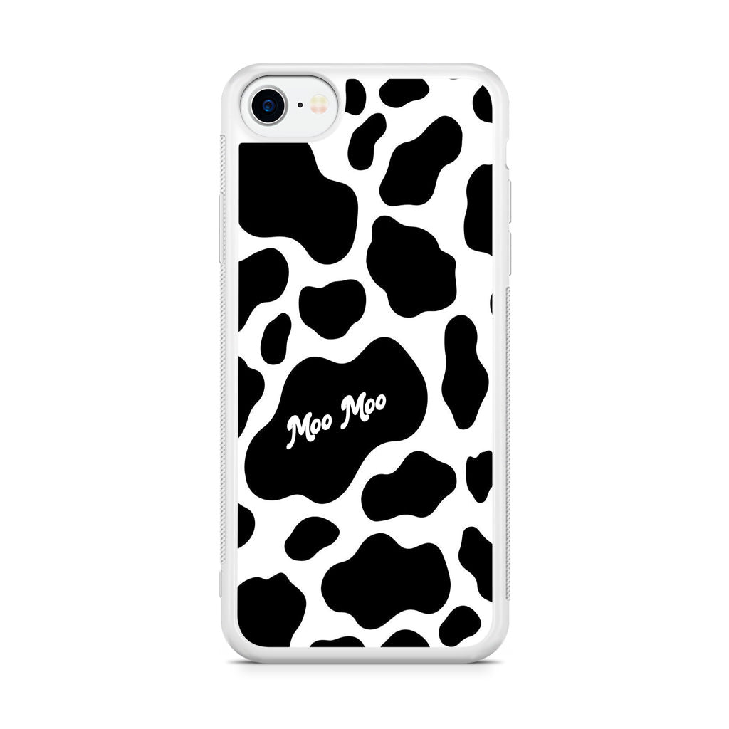 Moo Moo Pattern iPhone 8 Case