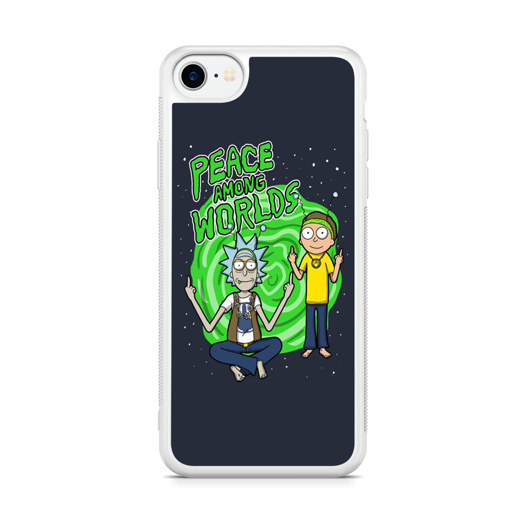 Rick And Morty Peace Among Worlds iPhone SE 3rd Gen 2022 Case