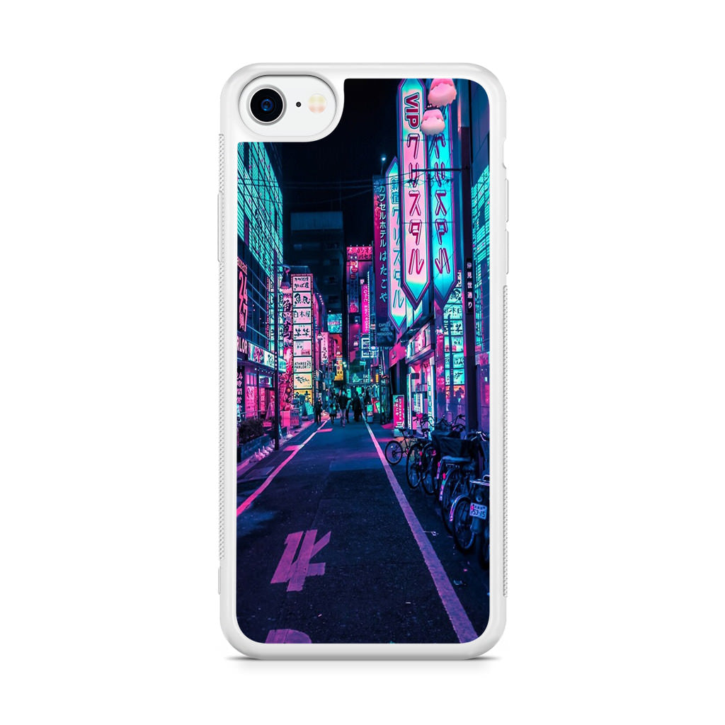 Tokyo Street Wonderful Neon iPhone SE 3rd Gen 2022 Case
