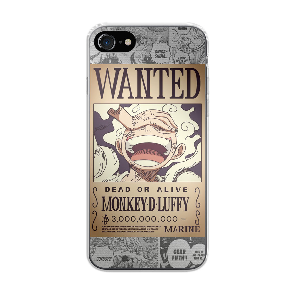 Gear 5 Wanted Poster iPhone SE 3rd Gen 2022 Case