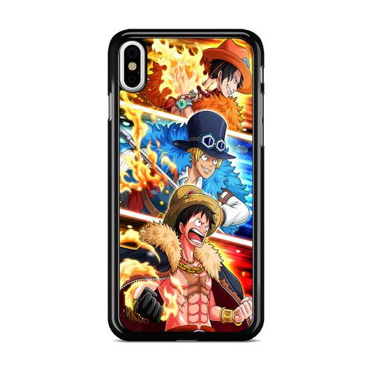 Ace Sabo Luffy iPhone X / XS / XS Max Case