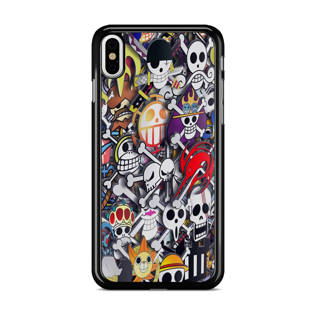 All Pirate Symbols One Piece iPhone X / XS / XS Max Case