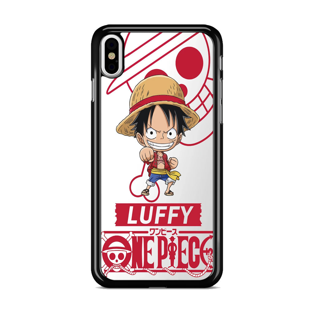 Chibi Luffy iPhone X / XS / XS Max Case