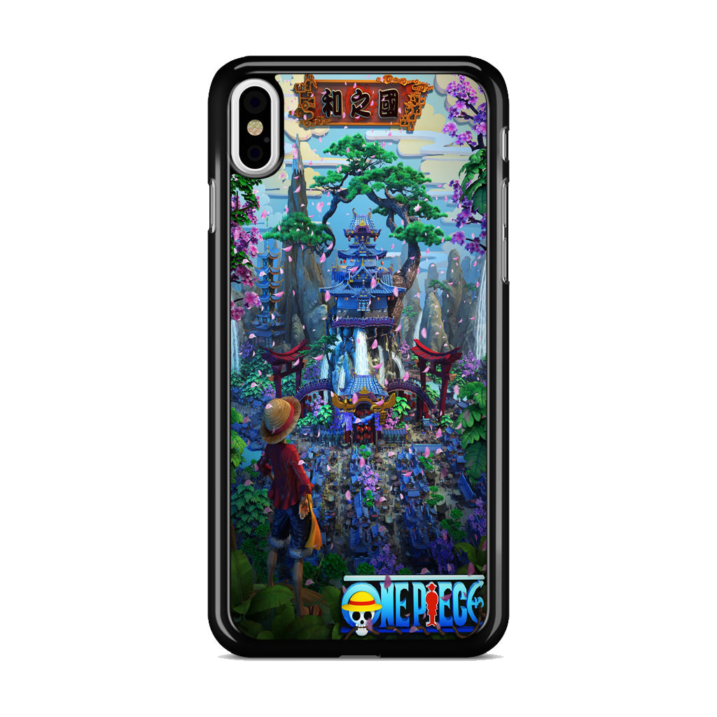 Flower Capital of Wano One Piece iPhone X / XS / XS Max Case